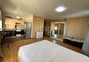 Студия квартира, на длительный срок, 34м2, 2/3 этаж