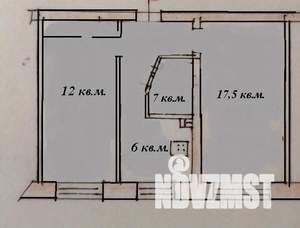 2-к квартира, вторичка, 45м2, 1/5 этаж