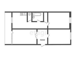 3-к квартира, вторичка, 61м2, 4/12 этаж