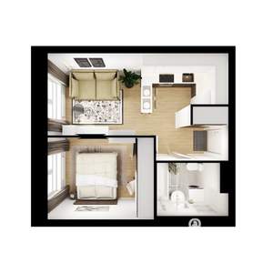 1-к квартира, вторичка, 32м2, 4/17 этаж