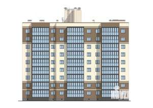 1-к квартира, строящийся дом, 36м2, 9/9 этаж