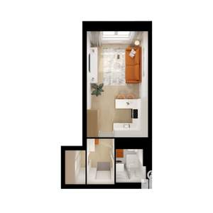 Студия квартира, вторичка, 29м2, 4/17 этаж