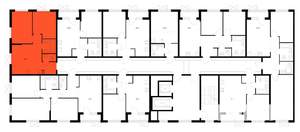 2-к квартира, вторичка, 50м2, 17/17 этаж