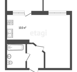 Студия квартира, вторичка, 27м2, 14/17 этаж