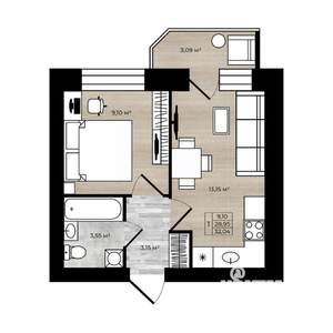 Фото квартиры на продажу (1)