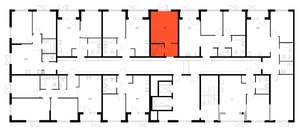 Студия квартира, вторичка, 22м2, 17/17 этаж
