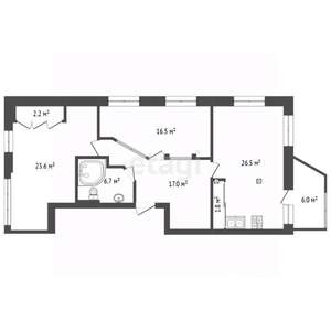 3-к квартира, вторичка, 95м2, 4/5 этаж
