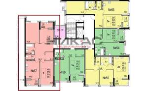 3-к квартира, вторичка, 91м2, 6/10 этаж