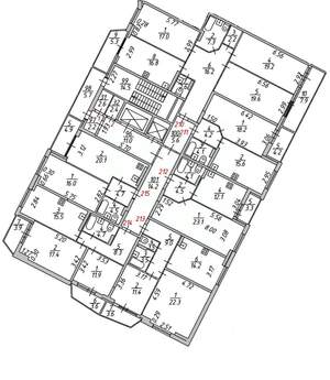 1-к квартира, сданный дом, 46м2, 17/18 этаж