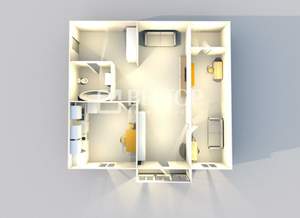 2-к квартира, вторичка, 45м2, 2/5 этаж