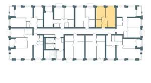 1-к квартира, строящийся дом, 37м2, 4/10 этаж