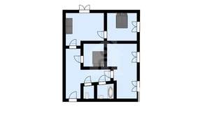 3-к квартира, вторичка, 51м2, 1/5 этаж