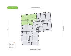 4-к квартира, вторичка, 91м2, 10/18 этаж