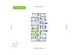2-к квартира, вторичка, 53м2, 8/18 этаж