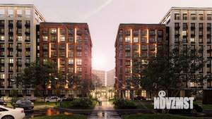 1-к квартира, строящийся дом, 42м2, 3/10 этаж