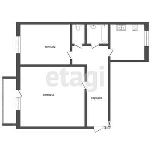 2-к квартира, вторичка, 45м2, 5/5 этаж