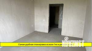 1-к квартира, вторичка, 40м2, 6/10 этаж