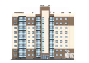 2-к квартира, строящийся дом, 63м2, 1/9 этаж