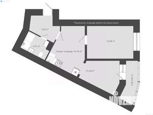 2-к квартира, сданный дом, 48м2, 5/18 этаж