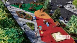 3-к квартира, строящийся дом, 68м2, 10/17 этаж