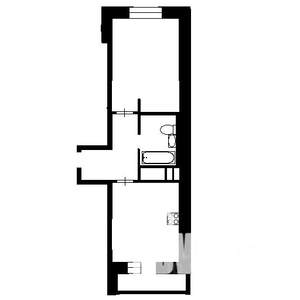 1-к квартира, вторичка, 38м2, 14/17 этаж