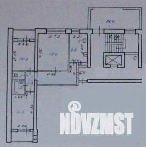 3-к квартира, вторичка, 63м2, 7/9 этаж