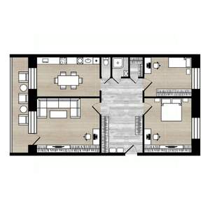 3-к квартира, вторичка, 59м2, 5/5 этаж
