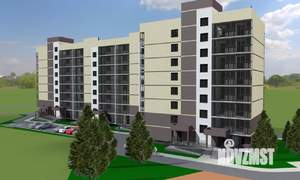 2-к квартира, строящийся дом, 57м2, 2/8 этаж