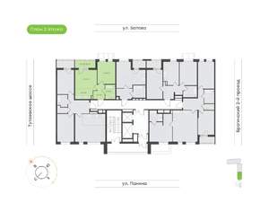 2-к квартира, вторичка, 42м2, 2/18 этаж