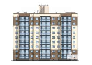 2-к квартира, строящийся дом, 64м2, 8/9 этаж