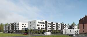1-к квартира, сданный дом, 39м2, 2/4 этаж