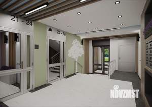 2-к квартира, строящийся дом, 56м2, 3/4 этаж