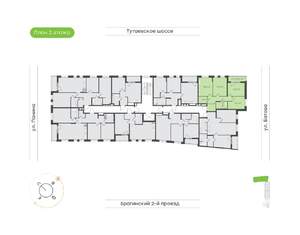 3-к квартира, вторичка, 77м2, 2/9 этаж