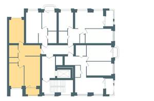 2-к квартира, строящийся дом, 65м2, 7/10 этаж