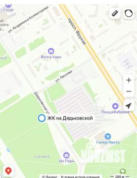 1-к квартира, строящийся дом, 47м2, 1/9 этаж