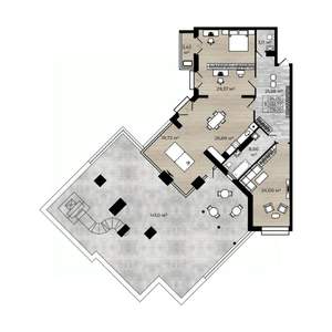 2-к квартира, вторичка, 176м2, 9/9 этаж
