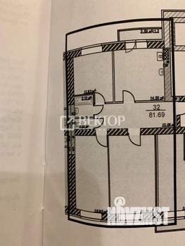 3-к квартира, вторичка, 80м2, 3/9 этаж