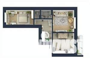 2-к квартира, сданный дом, 65м2, 19/20 этаж