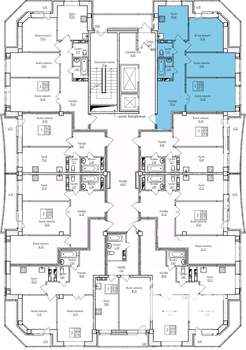 3-к квартира, вторичка, 74м2, 16/17 этаж
