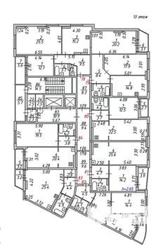 1-к квартира, сданный дом, 46м2, 13/18 этаж