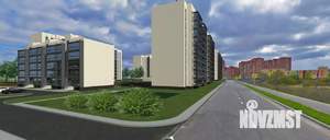 1-к квартира, строящийся дом, 40м2, 3/5 этаж
