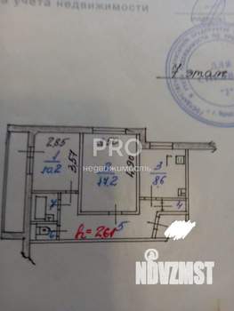 2-к квартира, вторичка, 51м2, 7/9 этаж