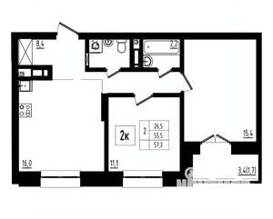 Фото квартиры на продажу (1)