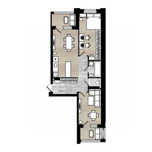 2-к квартира, вторичка, 61м2, 7/7 этаж