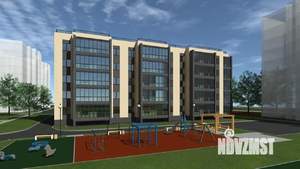 1-к квартира, строящийся дом, 38м2, 1/5 этаж