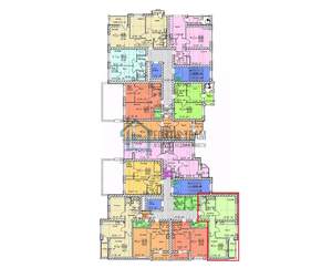 2-к квартира, строящийся дом, 61м2, 5/8 этаж