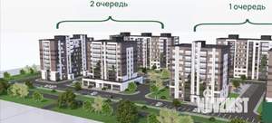 2-к квартира, вторичка, 57м2, 2/9 этаж