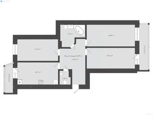 3-к квартира, сданный дом, 112м2, 5/18 этаж