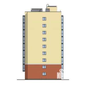 2-к квартира, строящийся дом, 53м2, 9/9 этаж