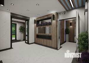2-к квартира, строящийся дом, 68м2, 1/4 этаж